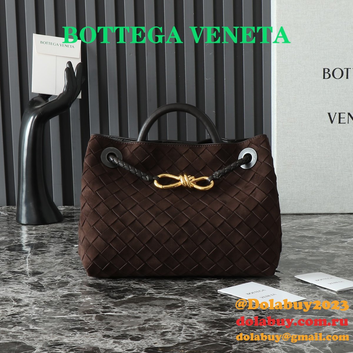 Luxury Bottega Veneta Fake Liberta Suede Andiamo
