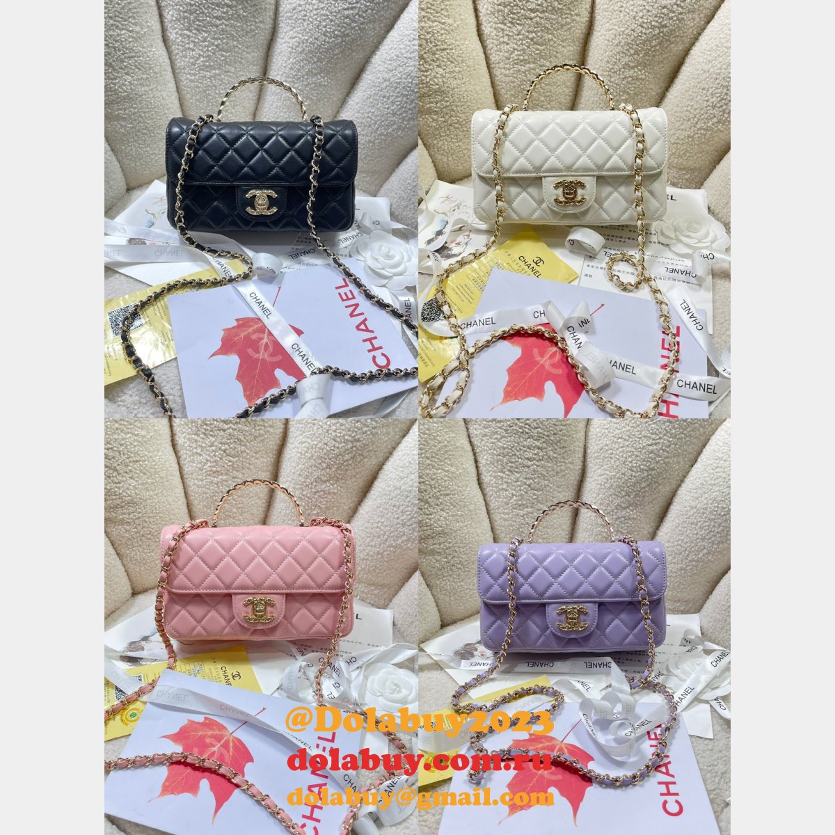 Perfect 1:1 Mirror CC 24A CF Mini Bag #4924