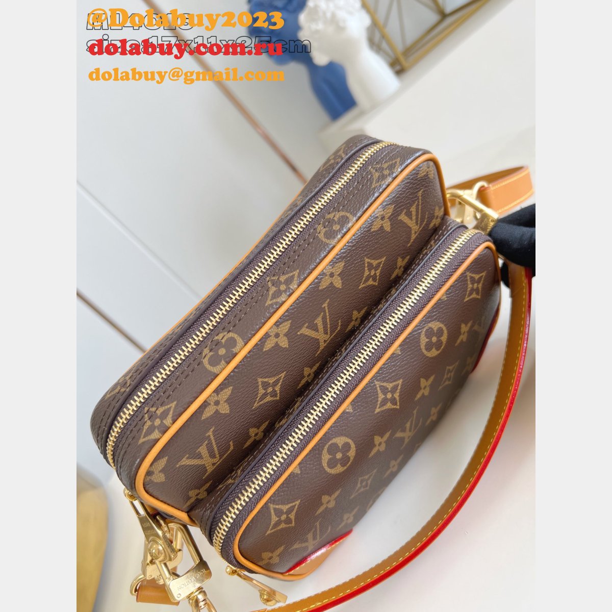 Louis Vuitton Nil Luxury G69 Brown 7 Star M14016 Bag