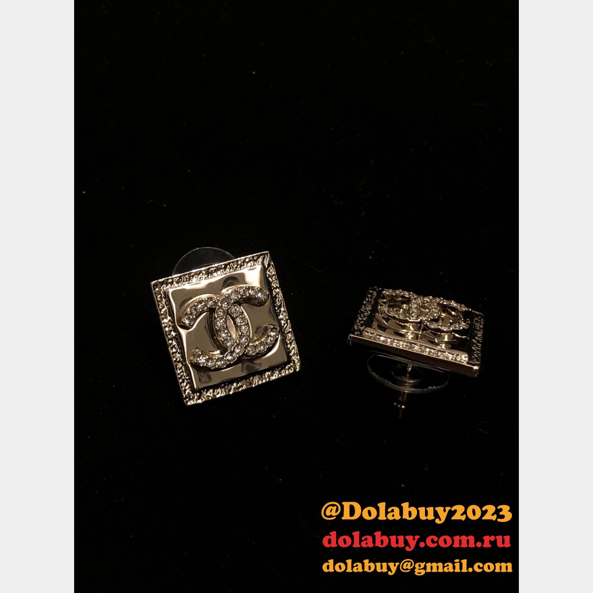 Copy Designer racelet Brooch Stud Earrings Luxury