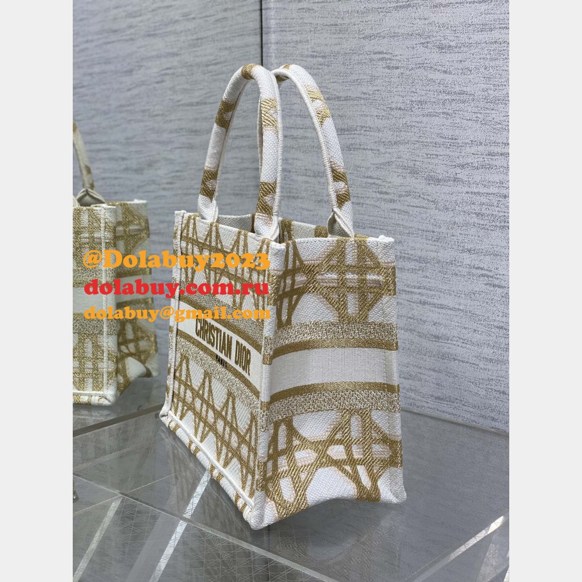 Replica Christian Dior CD Book Tote Inspired Best 1:1 Bag