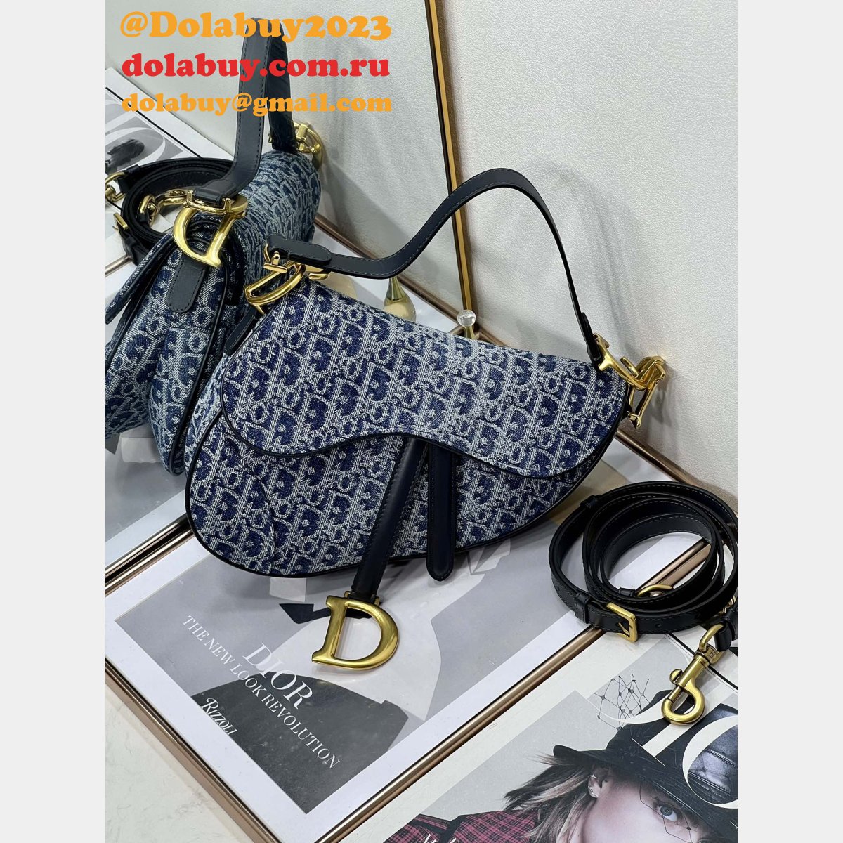 Fashion Christian Dior Montaigne Saddle 3351/3397 Replica Bag