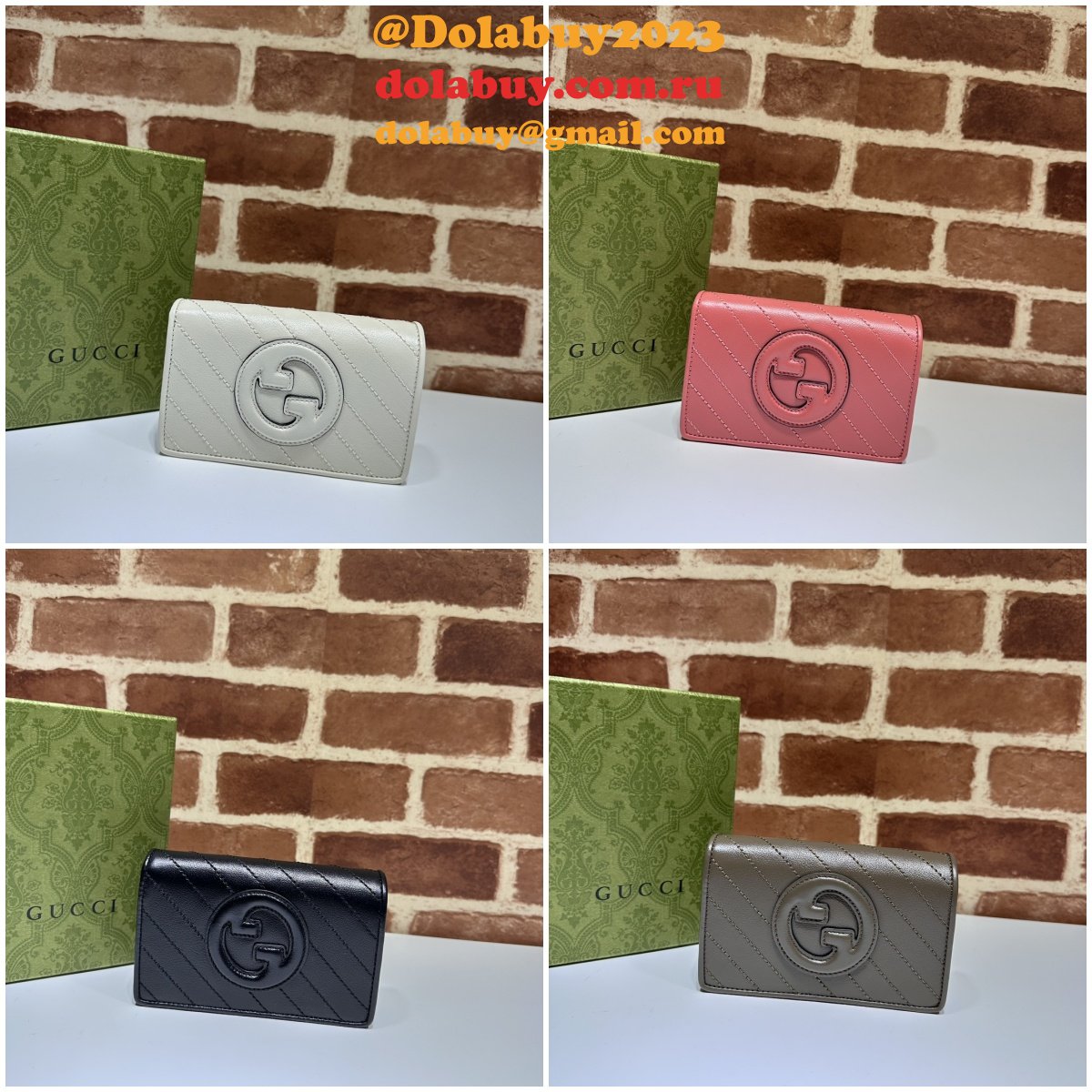 Gucci 760336 Blondie Compact Wallets Top Quality Replica Bag