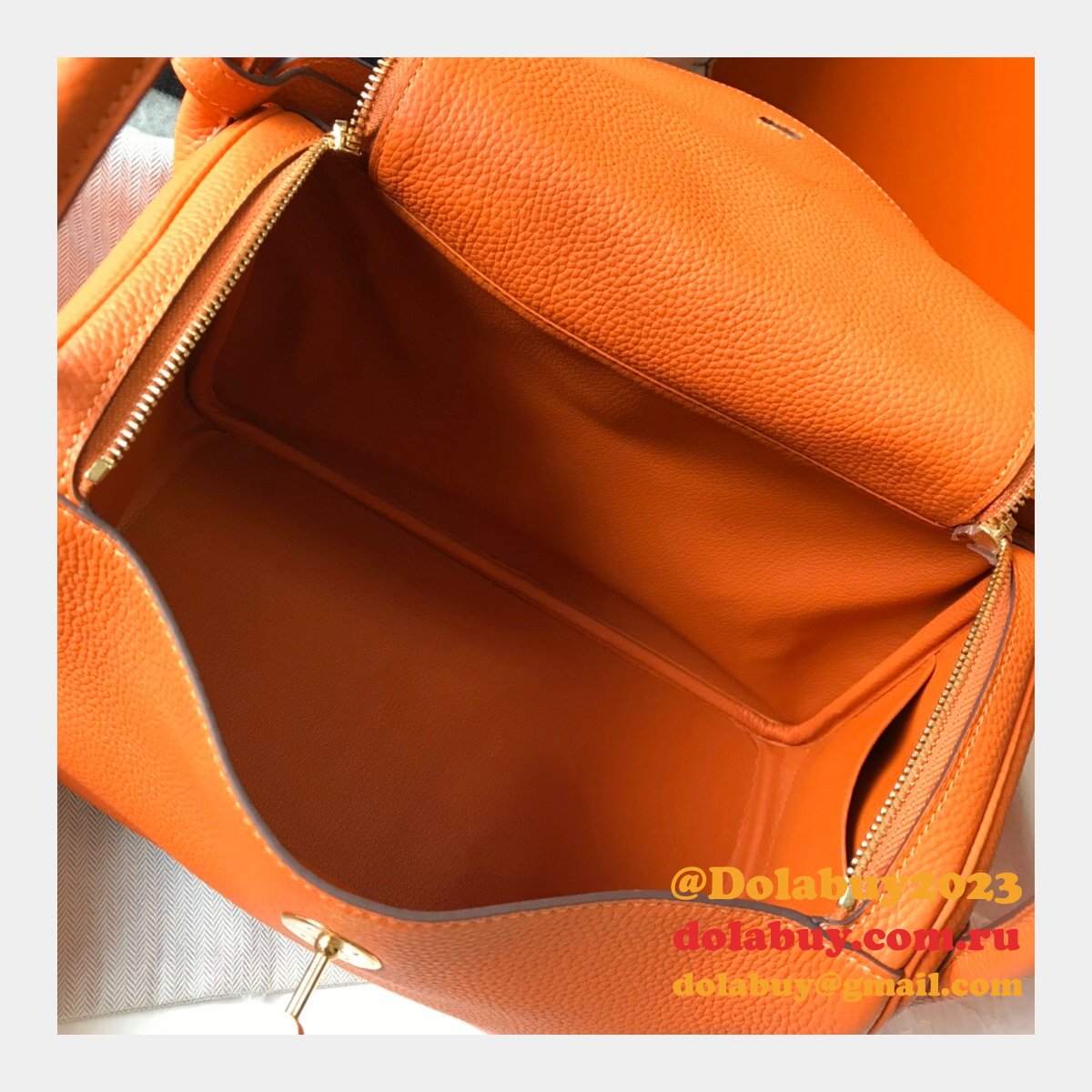 Hermes Replica Yellow Lindy 26cm Bags Sale Outlet Online