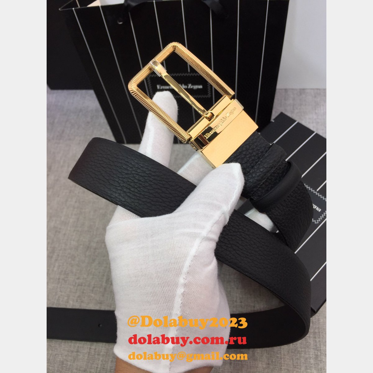 cheap G*u*i 35mm ermenegildo zegna belts for men