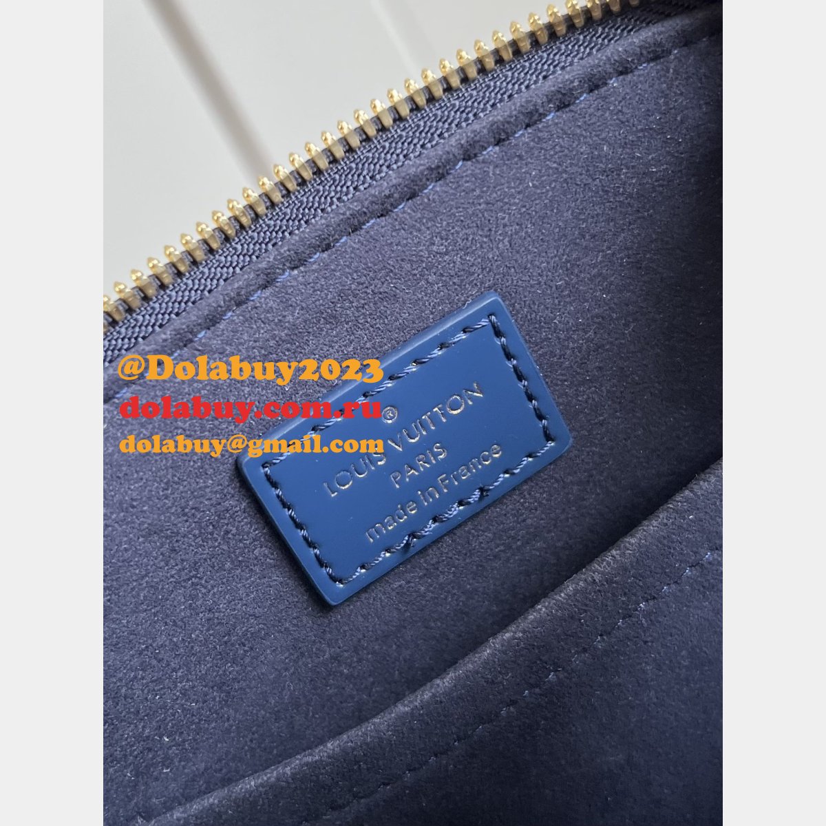 Louis Vuitton Alma BB M13169 Blue Top Quality Replica Handbag