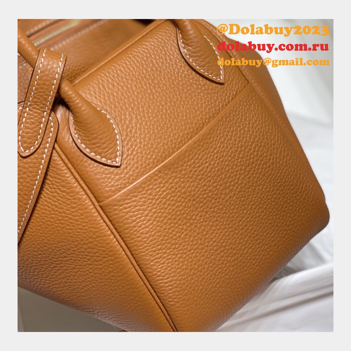 Replica Brown Hermes Lindy 26cm Bags Sale Outlet Online