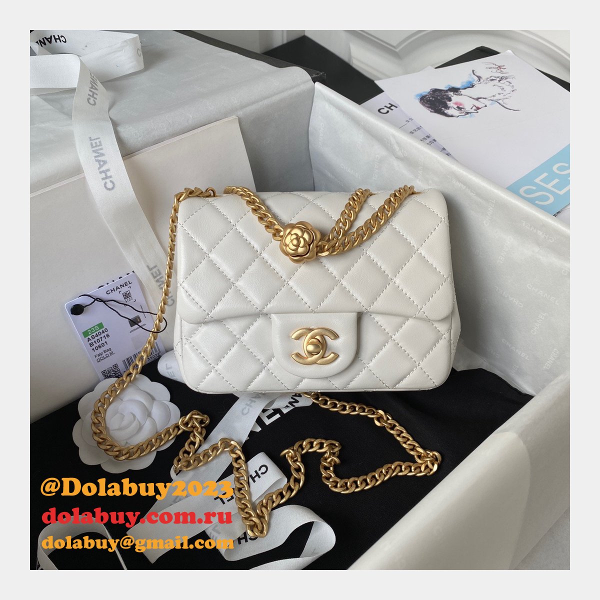 Luxury Best Place Imitation Flap AS4040 Replica Bags
