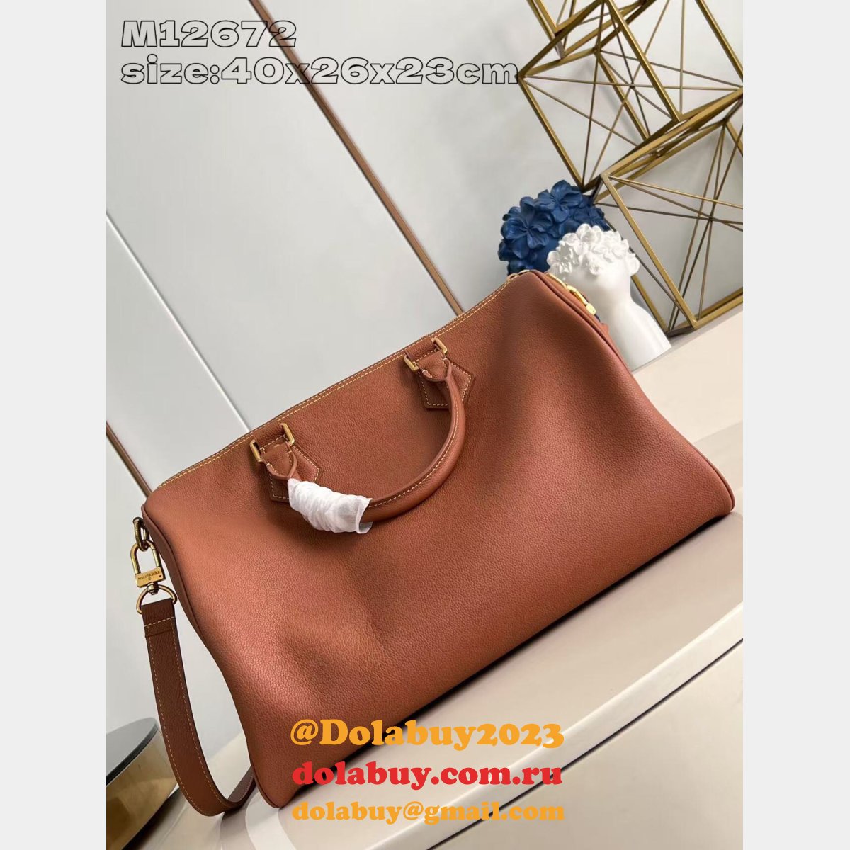 Louis Vuitton Knockoff M12672 Speedy P9 Bandoulière 40 7 Star Bag