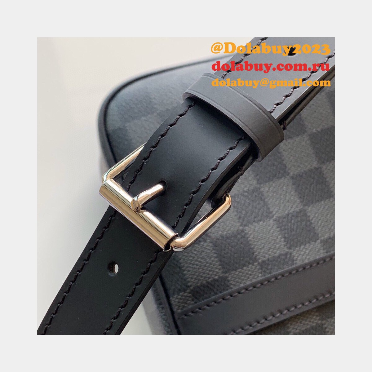 Louis Vuitton Porte-Documents Voyage PM Damier N41478 Graphite Canvas