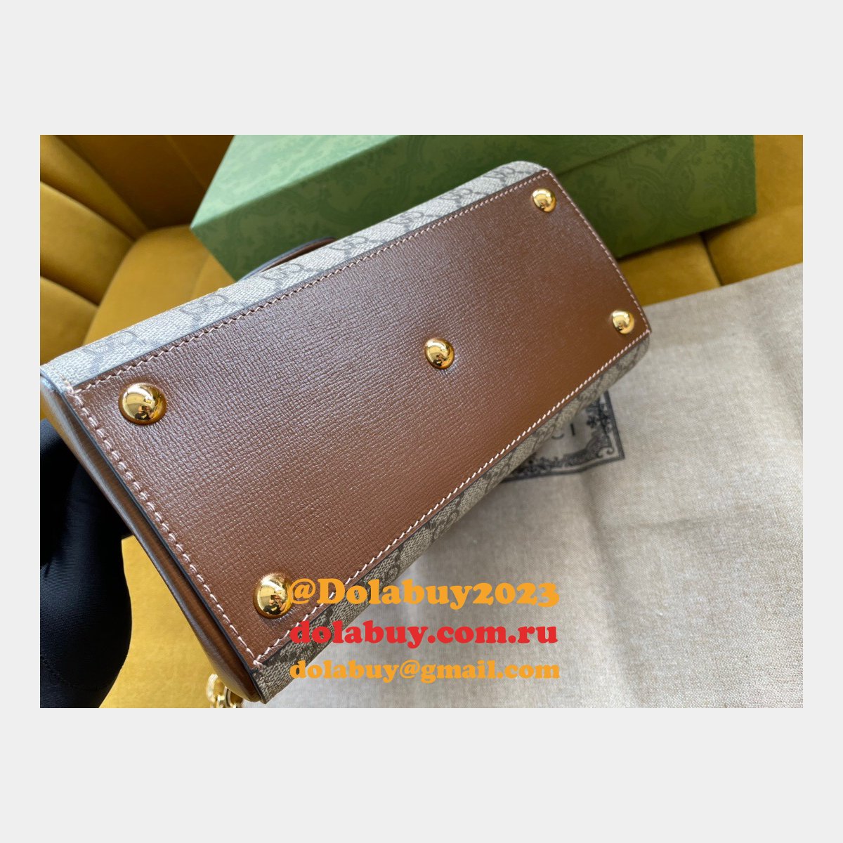 fake G*u*i horsebit 1955 top handle hot on sale 703848 bag