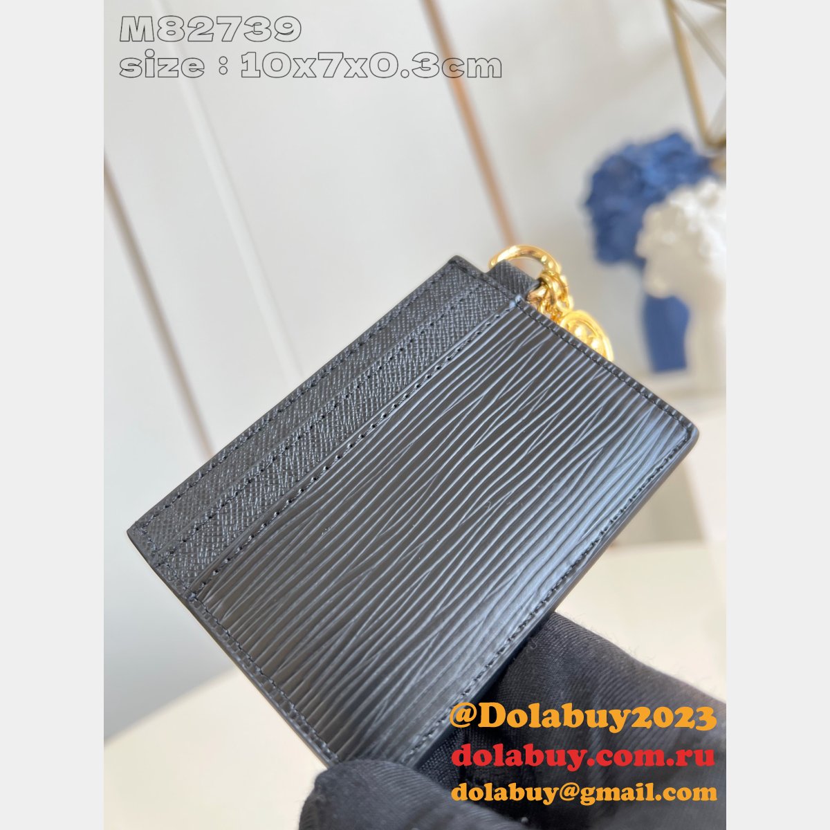 LV Charms Card Holder M82739 Copy Louis Vuitton Designer Bag