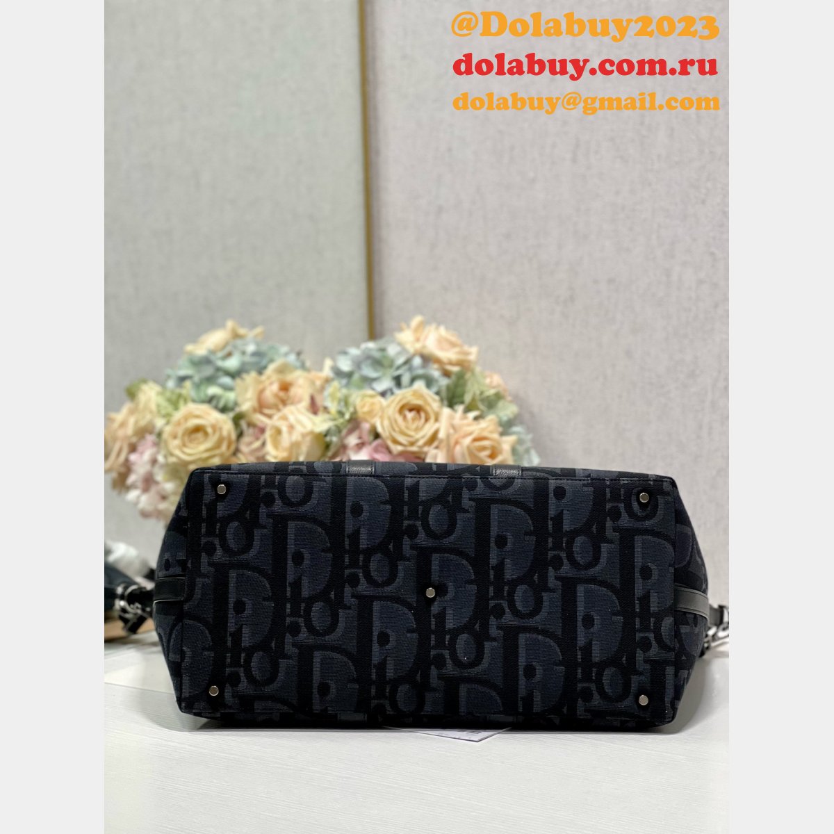 7 Star Dior Oblique Weekender 40 handbag