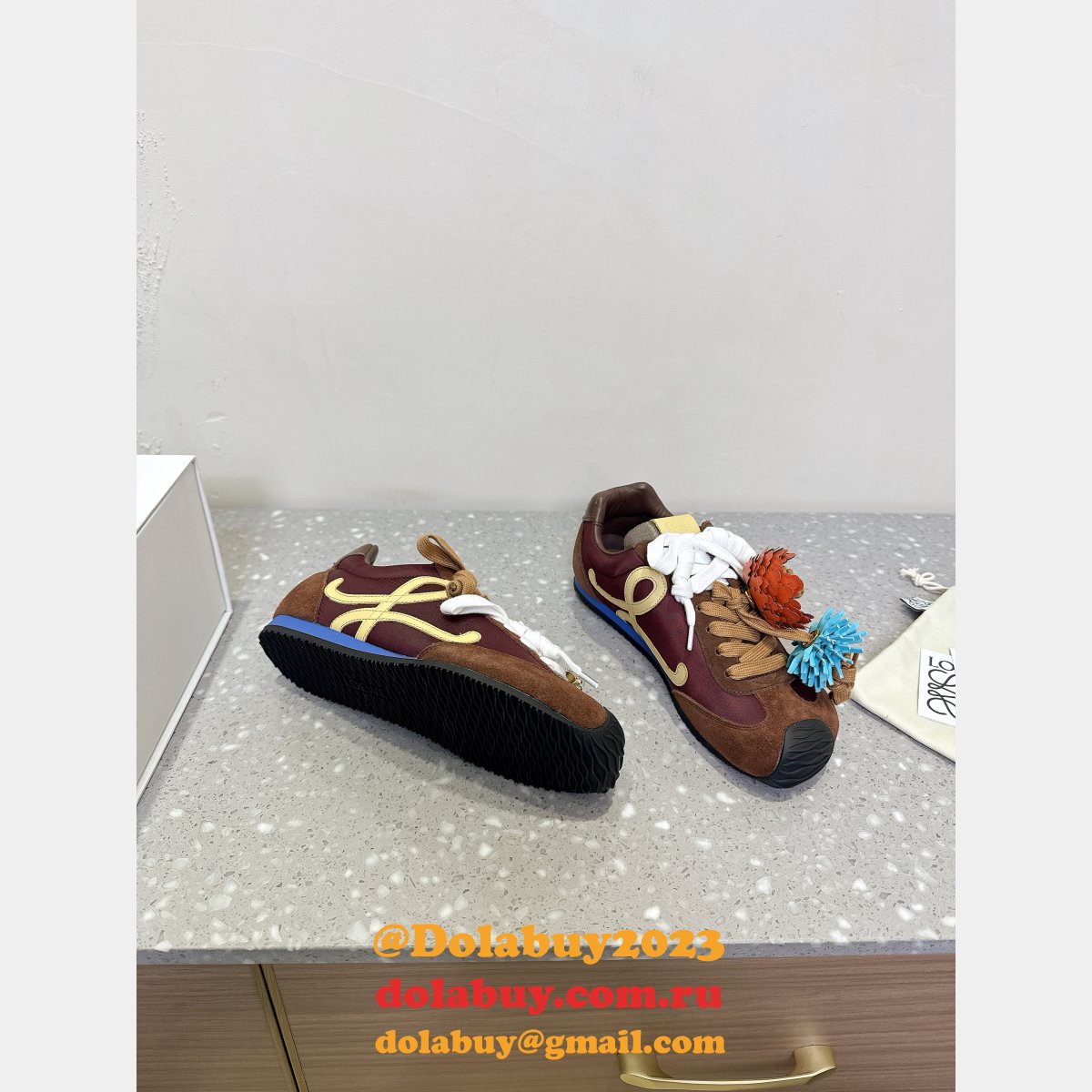 Luxury Loewe Ballet Runner 2.0 in Soft Calfskin