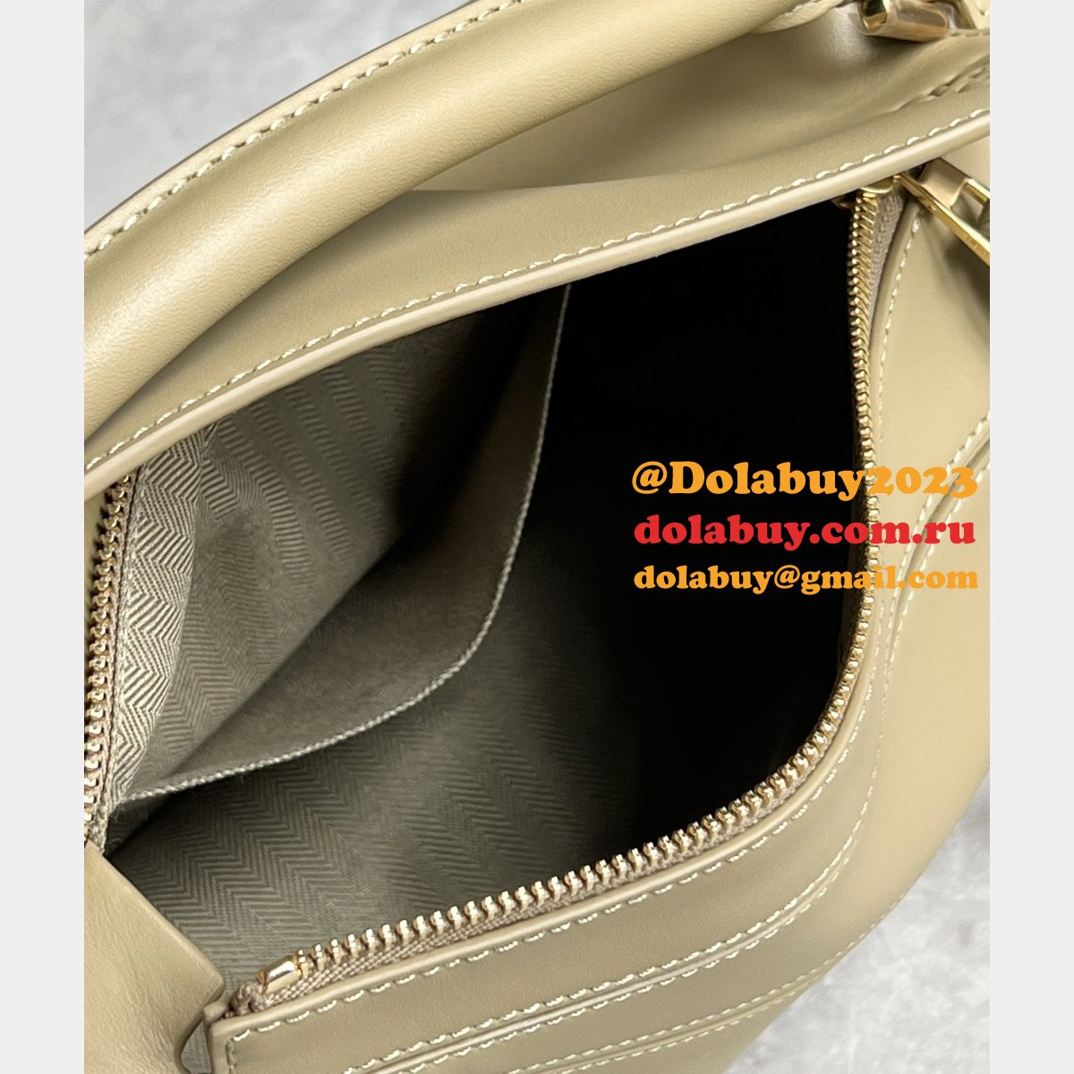 Inspired Loewe Small Puzzle Bag In Satin Calfskin 24CM With Strap