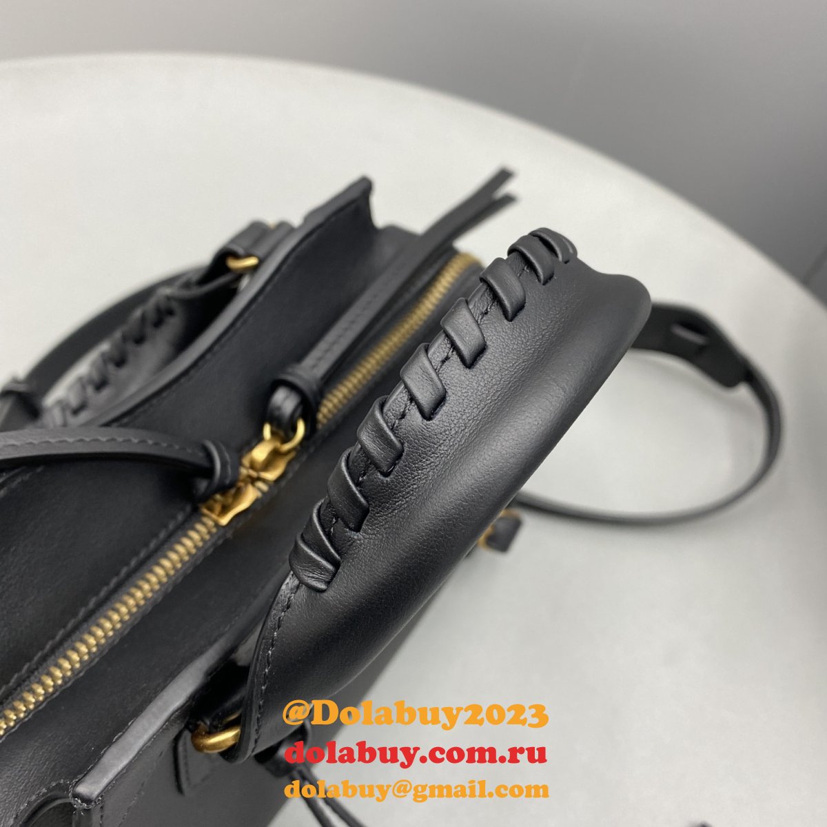 Wholesale balenciaga cuag plain weave black