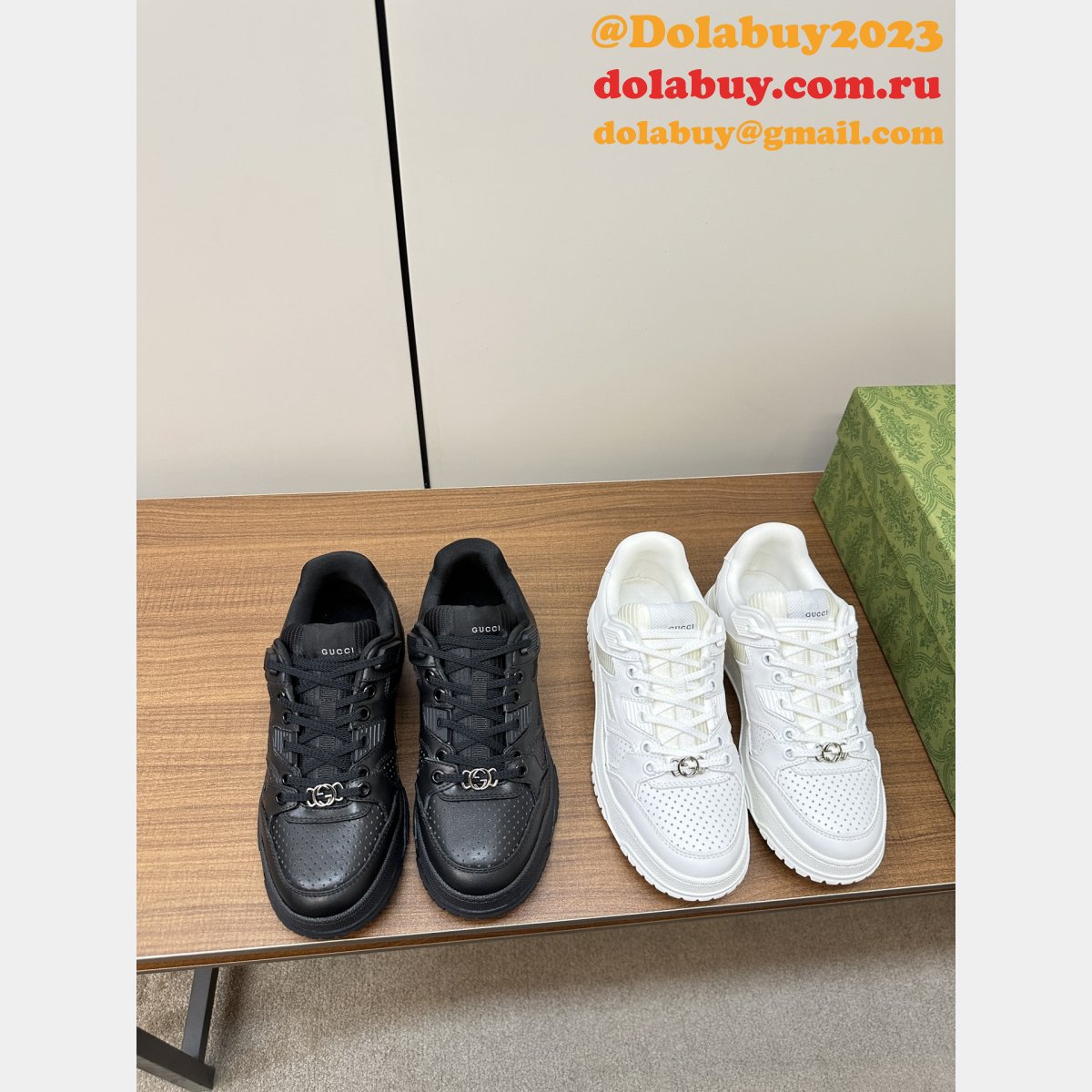 Gucci Designer Women/Mens Casual sports replica shoes G45079