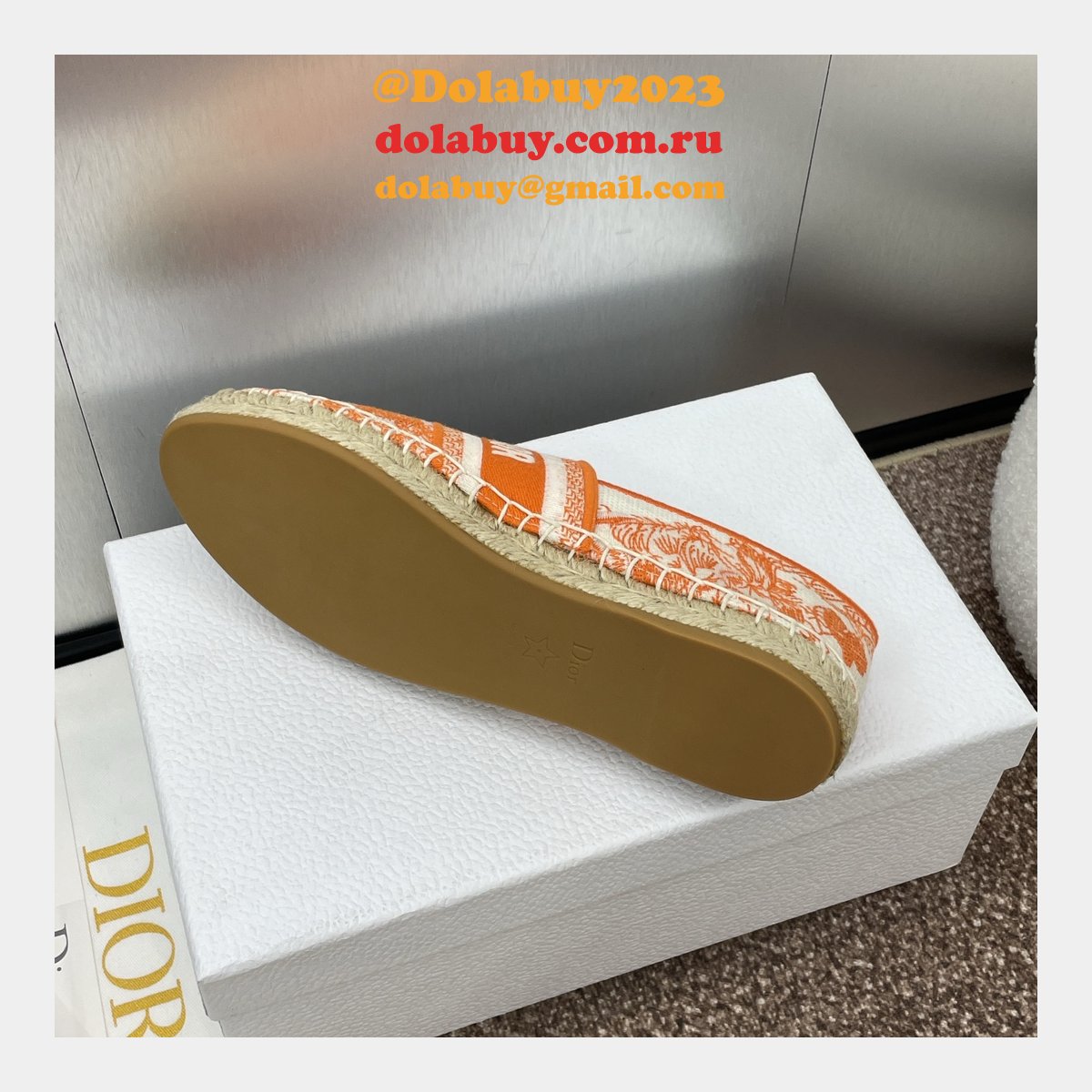 Wholesale Fashion Dior Granville Espadrille