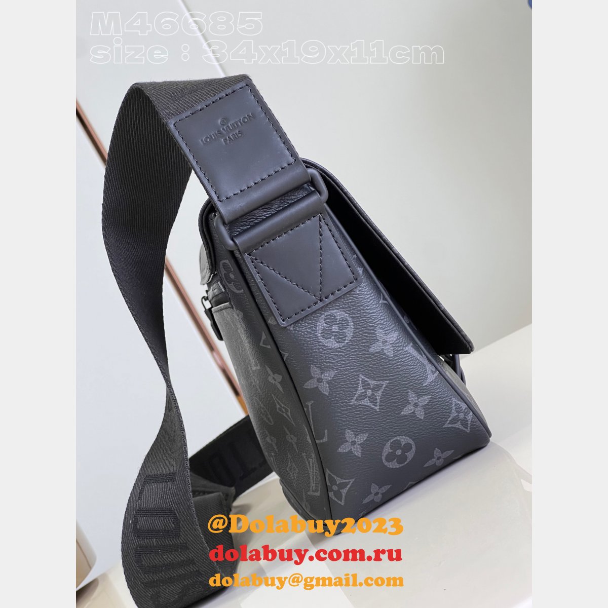 Louis Vuittons Inspired Montsouris Messenger Copy M46685 Bag