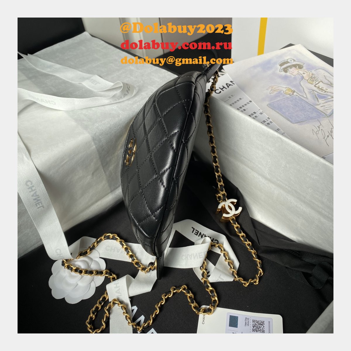 Inspired Top Quality AS4113 Waist Shoulder Chain Bags