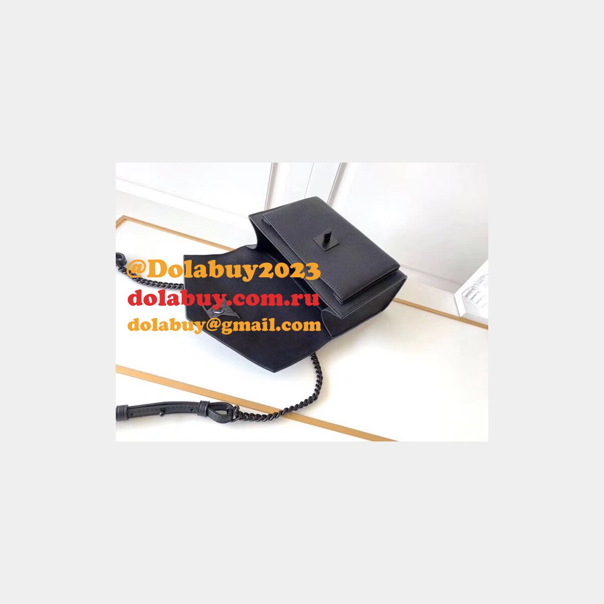 Louis Vuitton Replica Mylockme BB Lockme Leather in Marron M51418