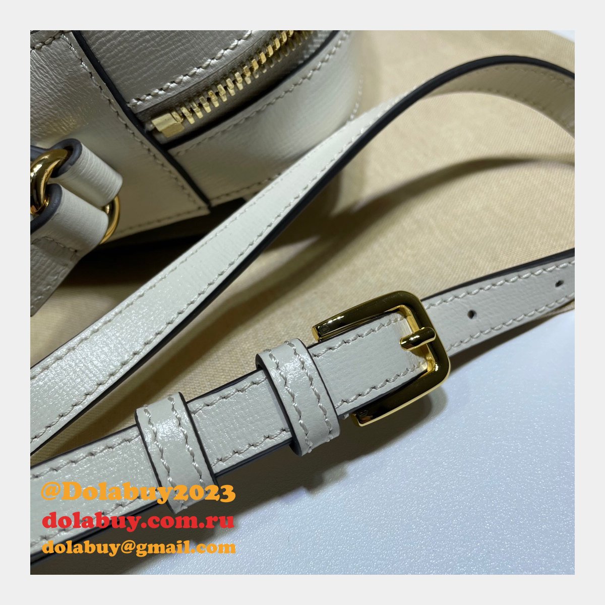 G*u*i replica horsebit 1955 small brown or white leather shoulder 645454 bag