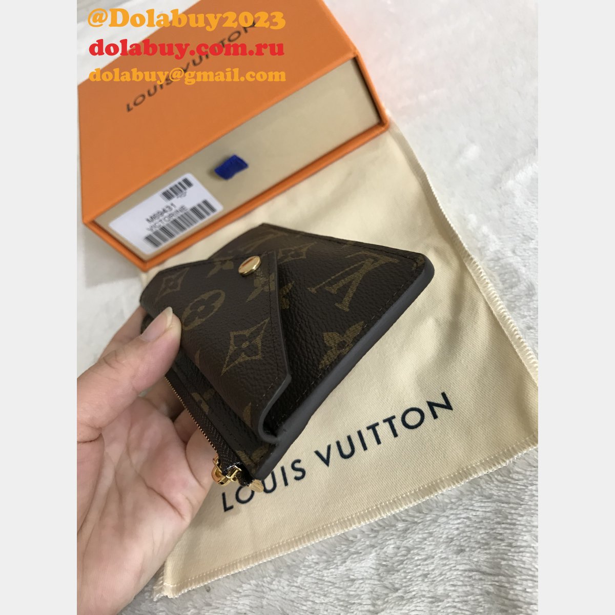 Wholesale Louis Vuitton Card Holder Recto Verso Wallet Pockets M69431