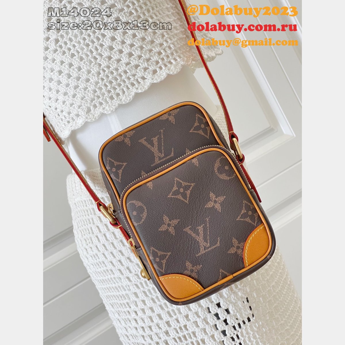 Amazone Autres Cuirs Monogram M14024 Louis Vuitton 1:1 Mirror Bag