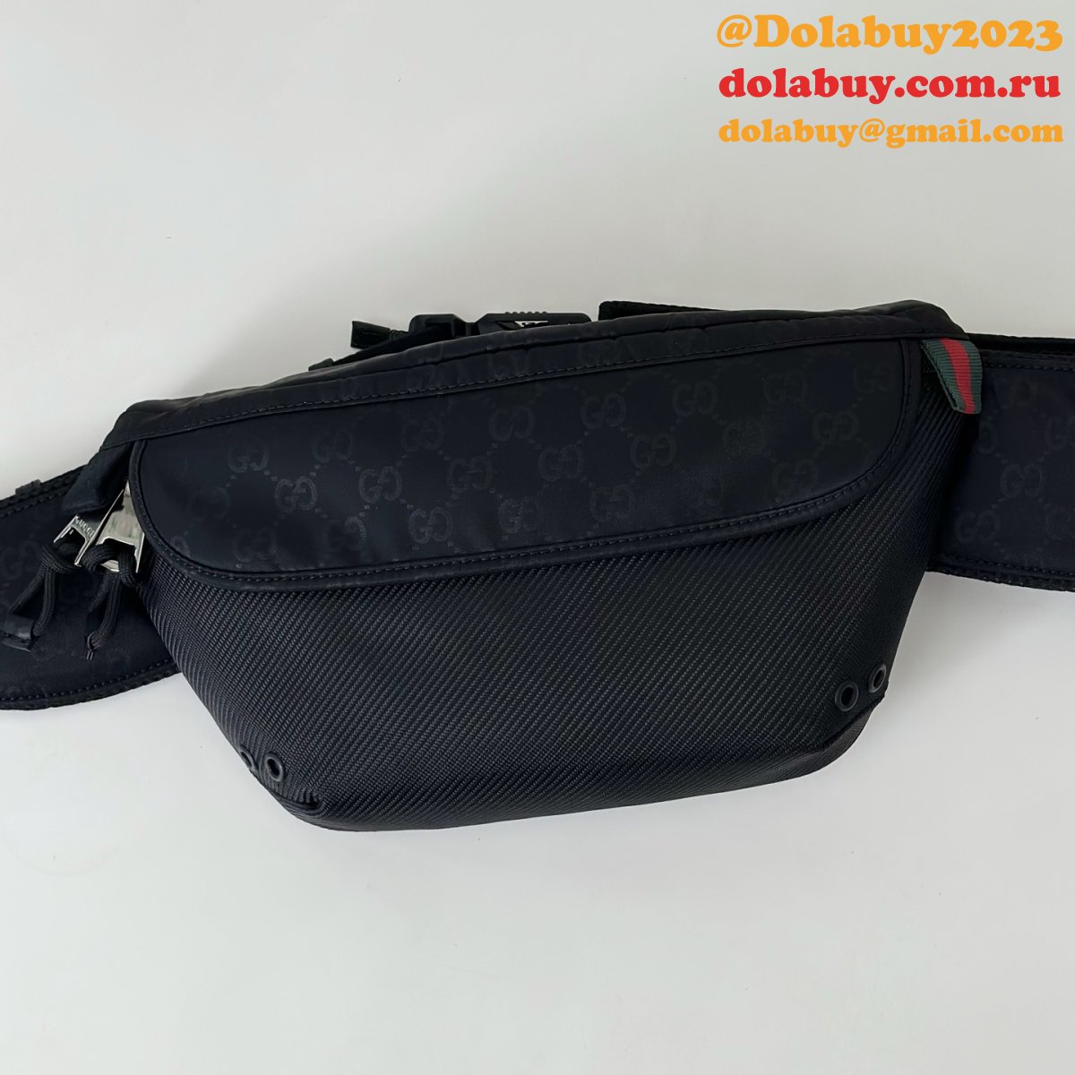 G*u*i nexus 804262 belt high quality gg nylon bag