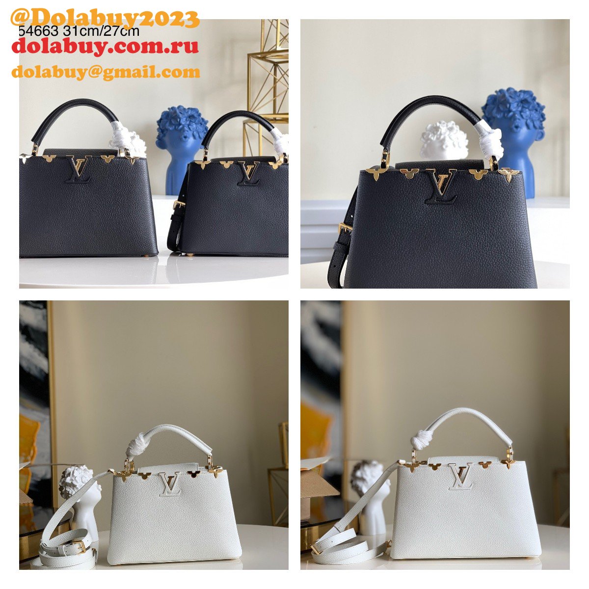 How To Buy Cheap Louis Vuitton M54663/M54665 Capucines Bag From China