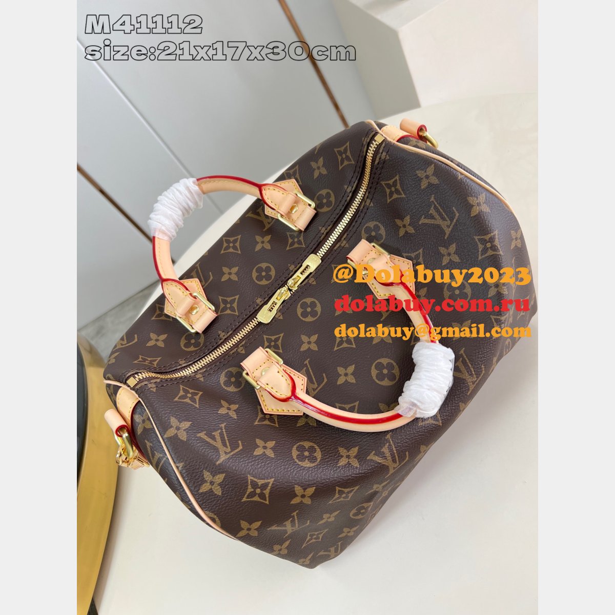 AAA+ Louis Vuitton High Quality Speedy Bandouliere 25 30 35 Monogram