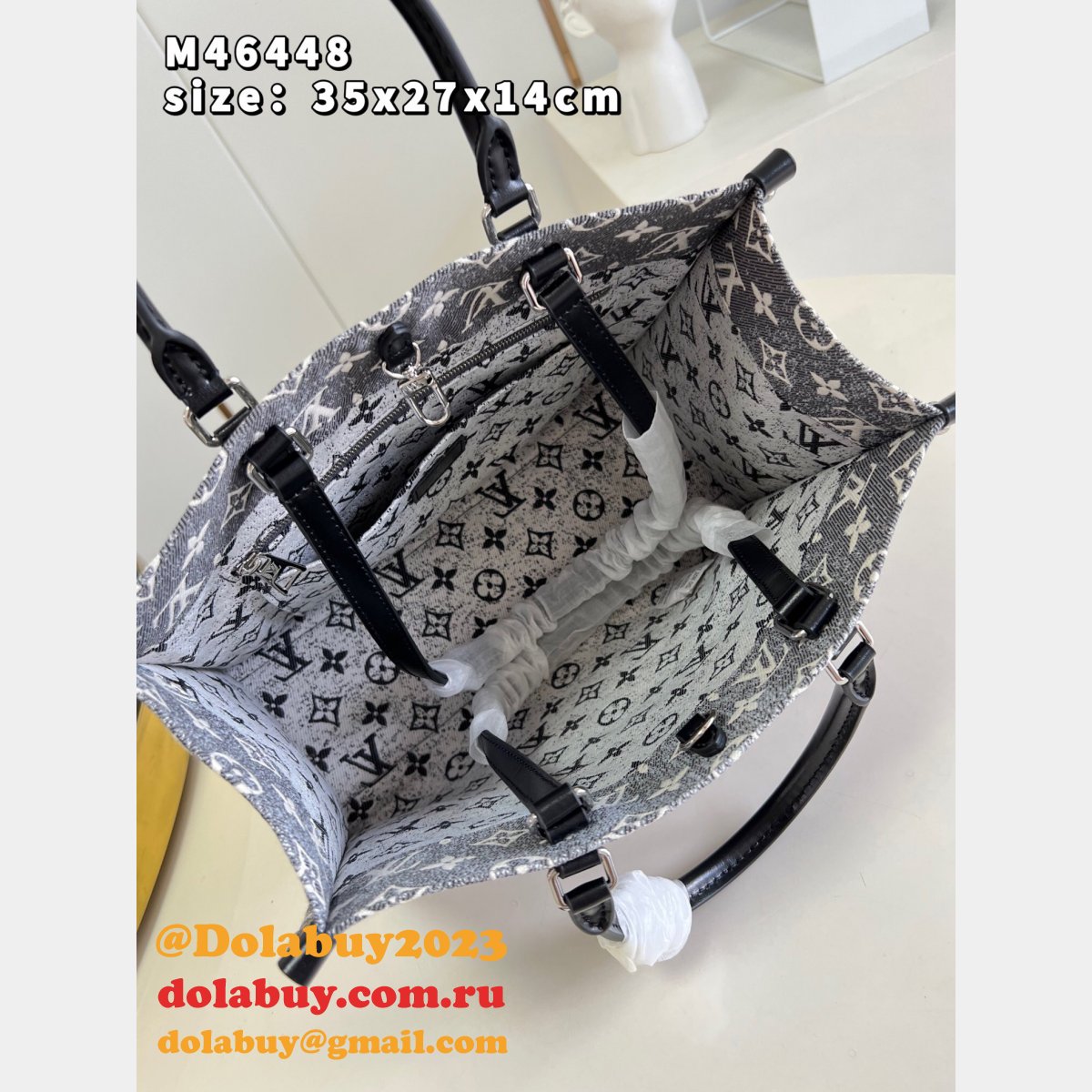 Luxury Louis Vuitton Fake OnTheGo Monogram M46448 Autres Toiles  Bag