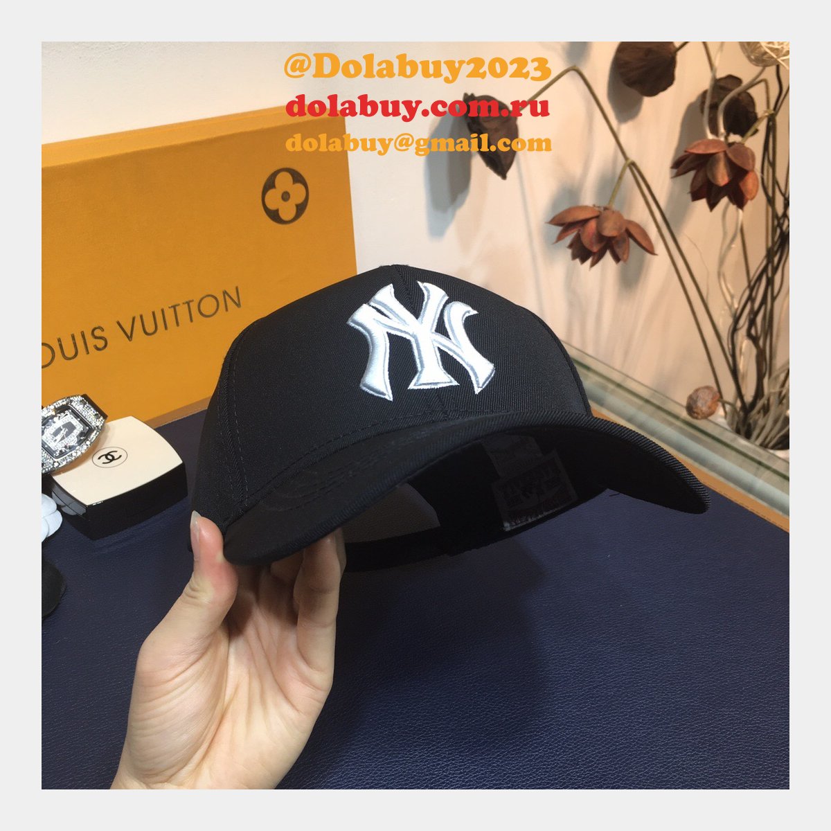 MLB Yankee NY solid color baseball cap