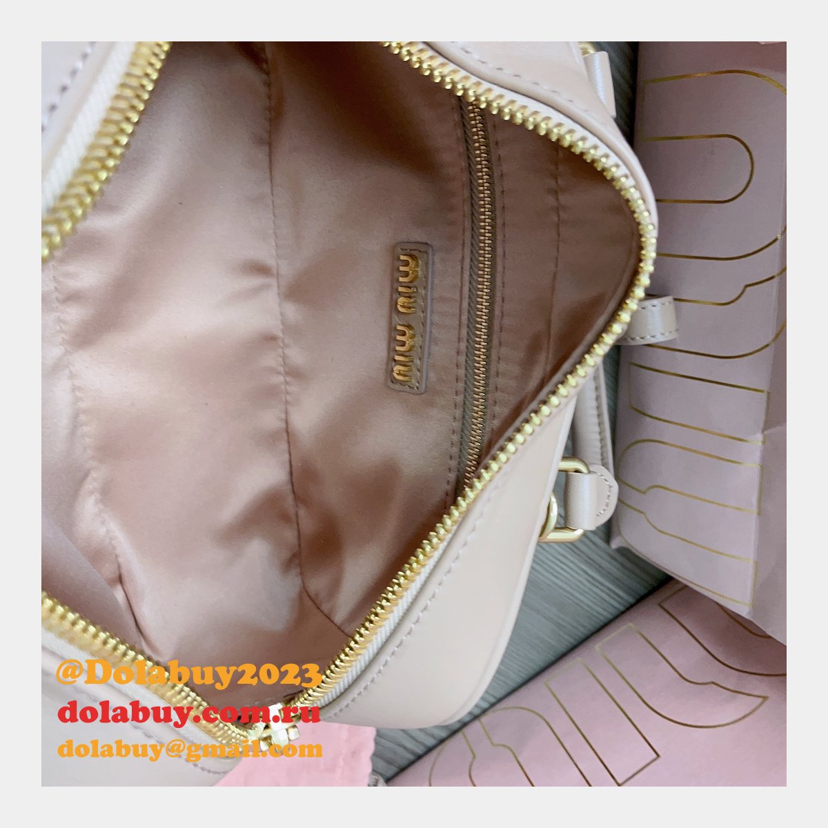 Shopping Top Grade 5BB142 Matelasse Replica Miu Miu Online Fake Bag