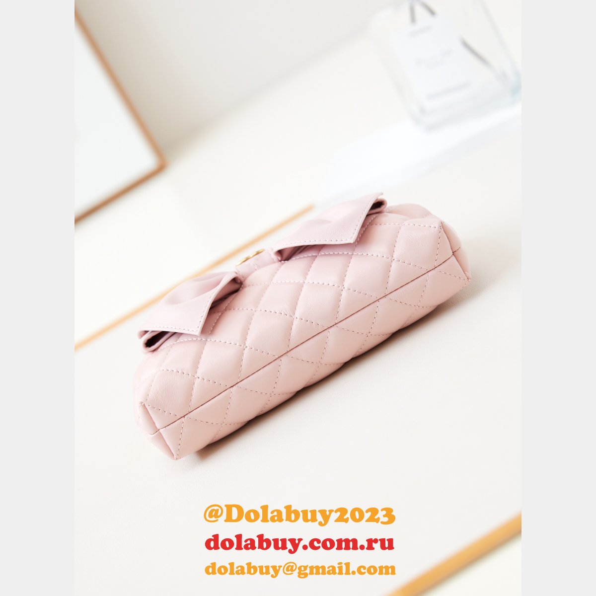 Luxury Designer AP4027 Replica Bow Frog Bag