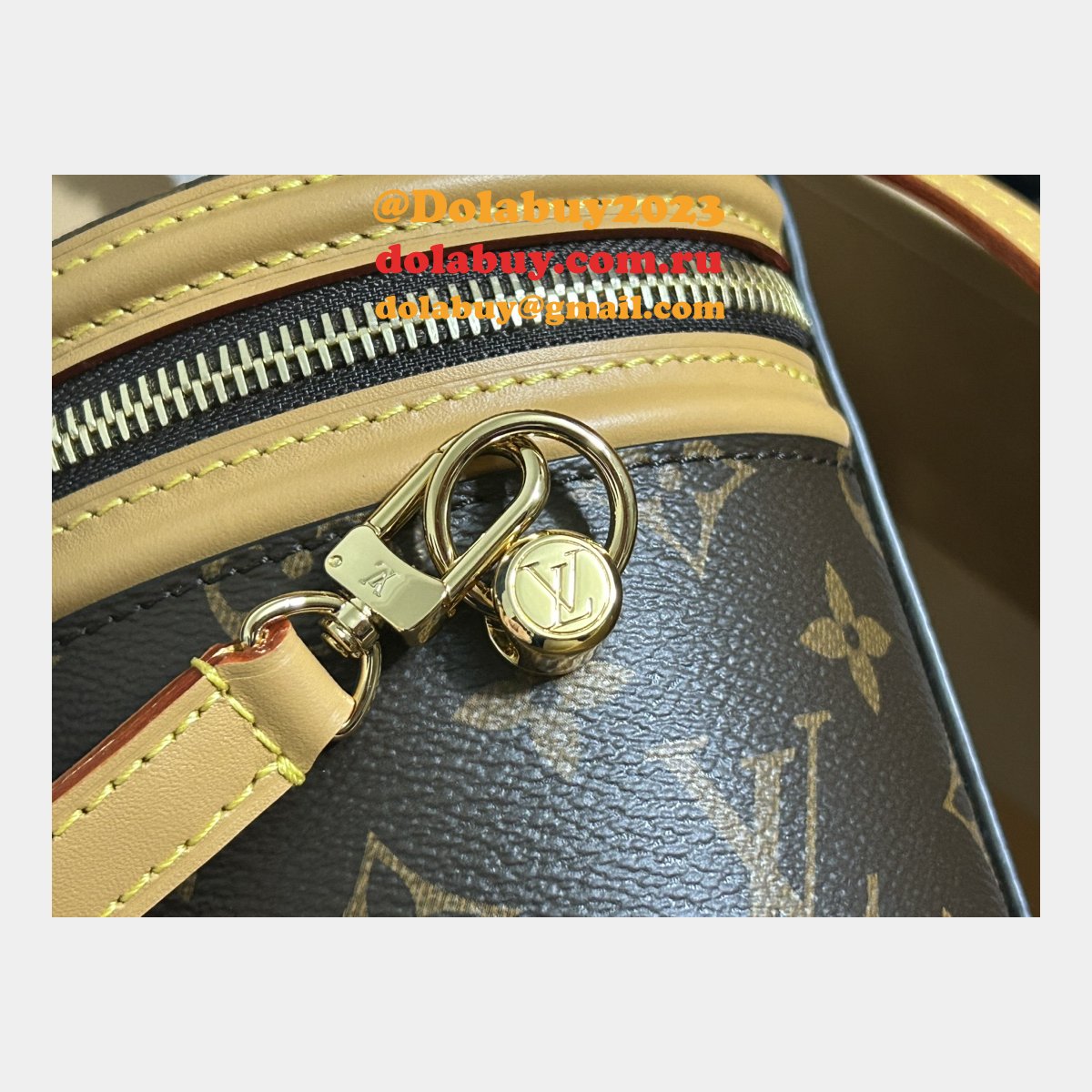 Monogram Casual M82952 Louis Vuitton Fake Unisex Street 2WAY Plain Bag