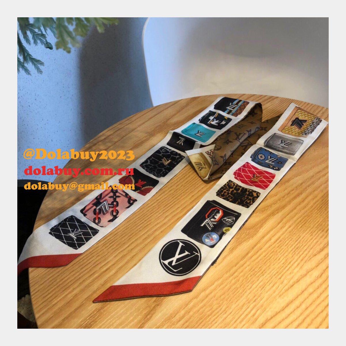 Top Quality louis vuitton silk ribbon