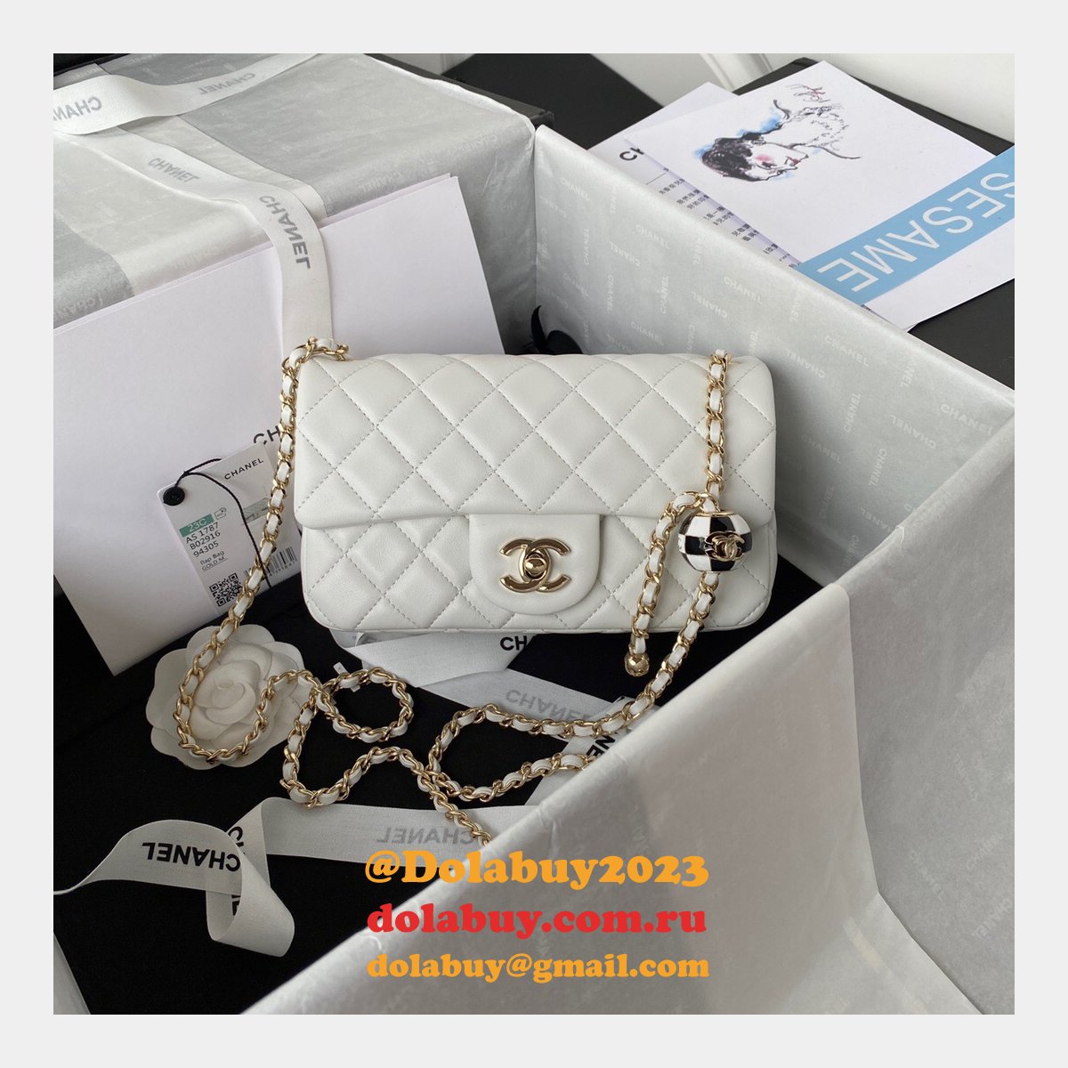 Luxury Replica High-quality 17/20CM Fake AS1786/AS1787 Flap Bag