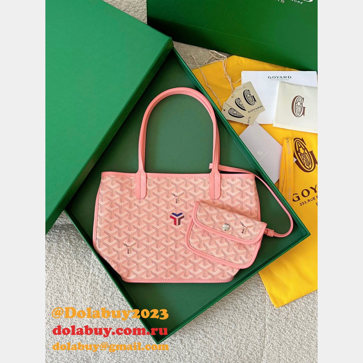 Fake Goyard Perfect Saint Louis Tote Mini Bag