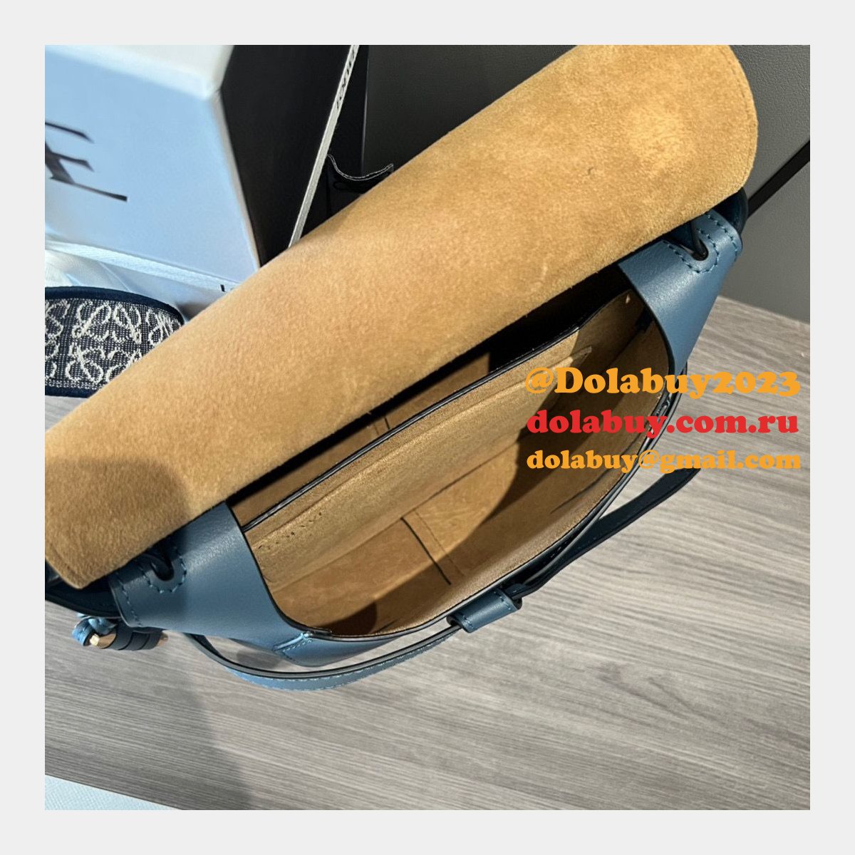 Best 1:1 Wholesale Mirror LOEWE GATE HADNBAG 25MM