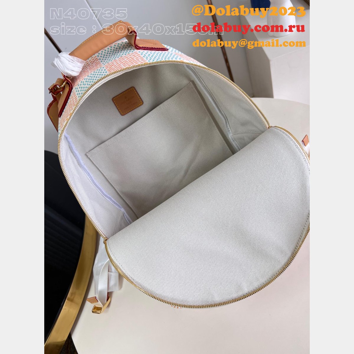 Outlet Louis Vuitton Replica N40735 Backpack Multipocket Damier