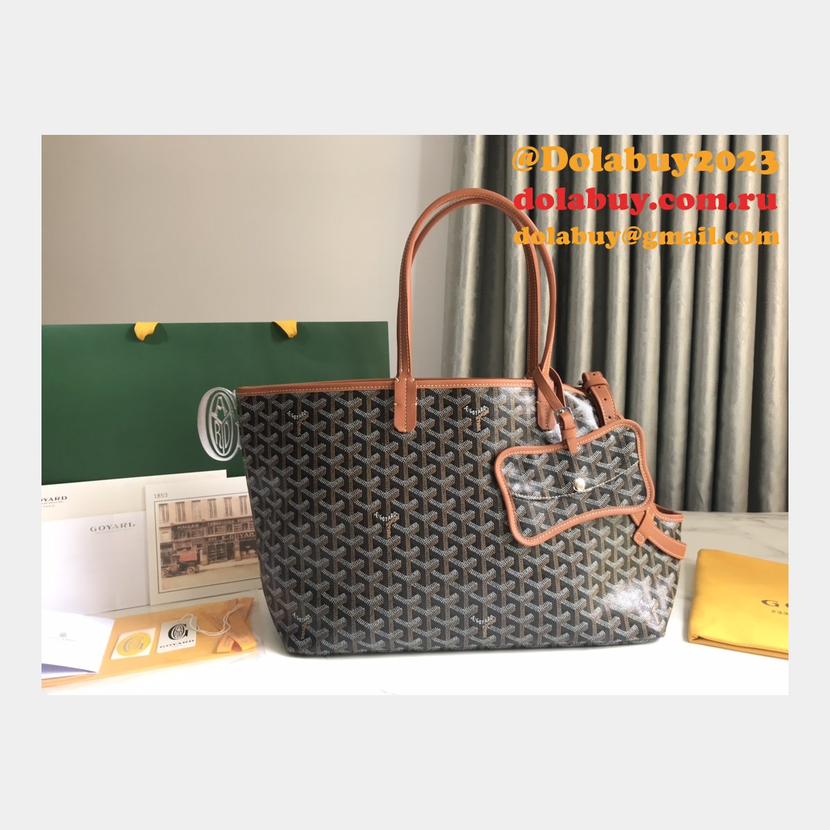 Cheap Goyard Chien Gris & Pocket Pet bag