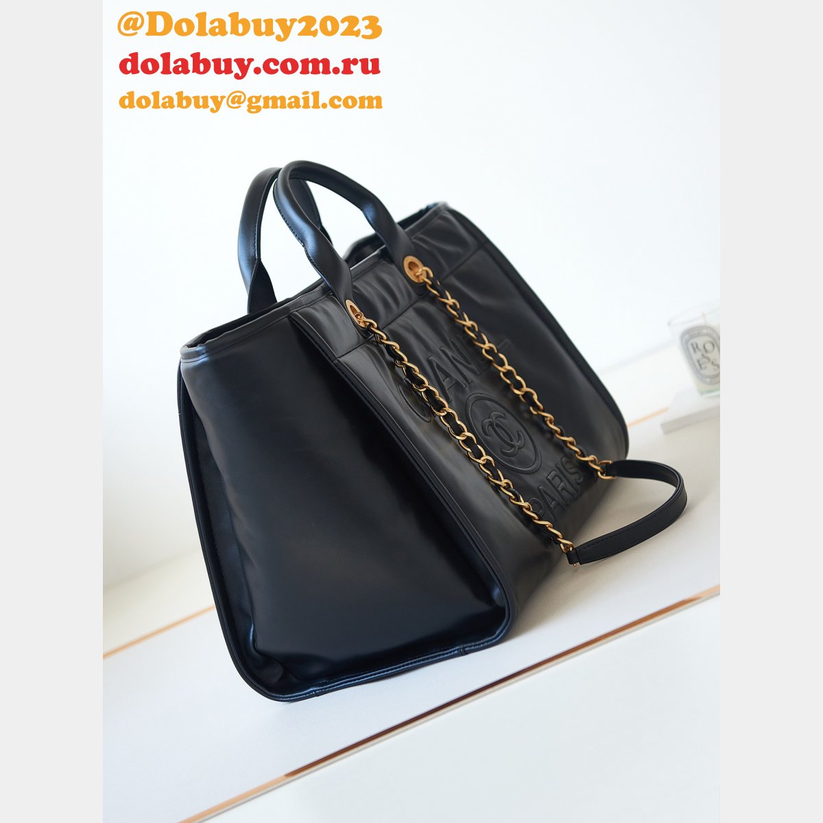 Luxury 7 Star CC goatskin Top Quality tote bag AS3257