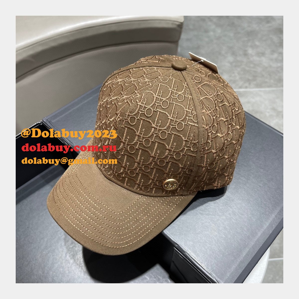 Wholesale Dior Replica AAA+ Hats Caps Outlet