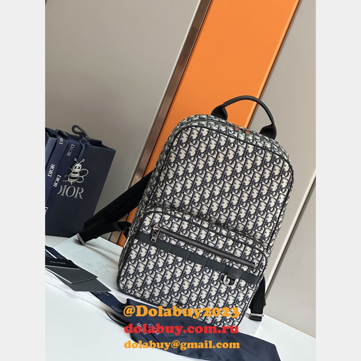 Wholesale DIOR Explorer Oblique backpack 93378