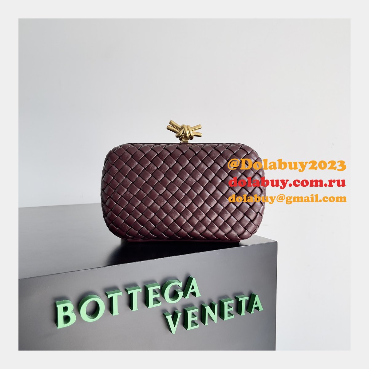 Top Quality Bottega Veneta BV Knot Clutch