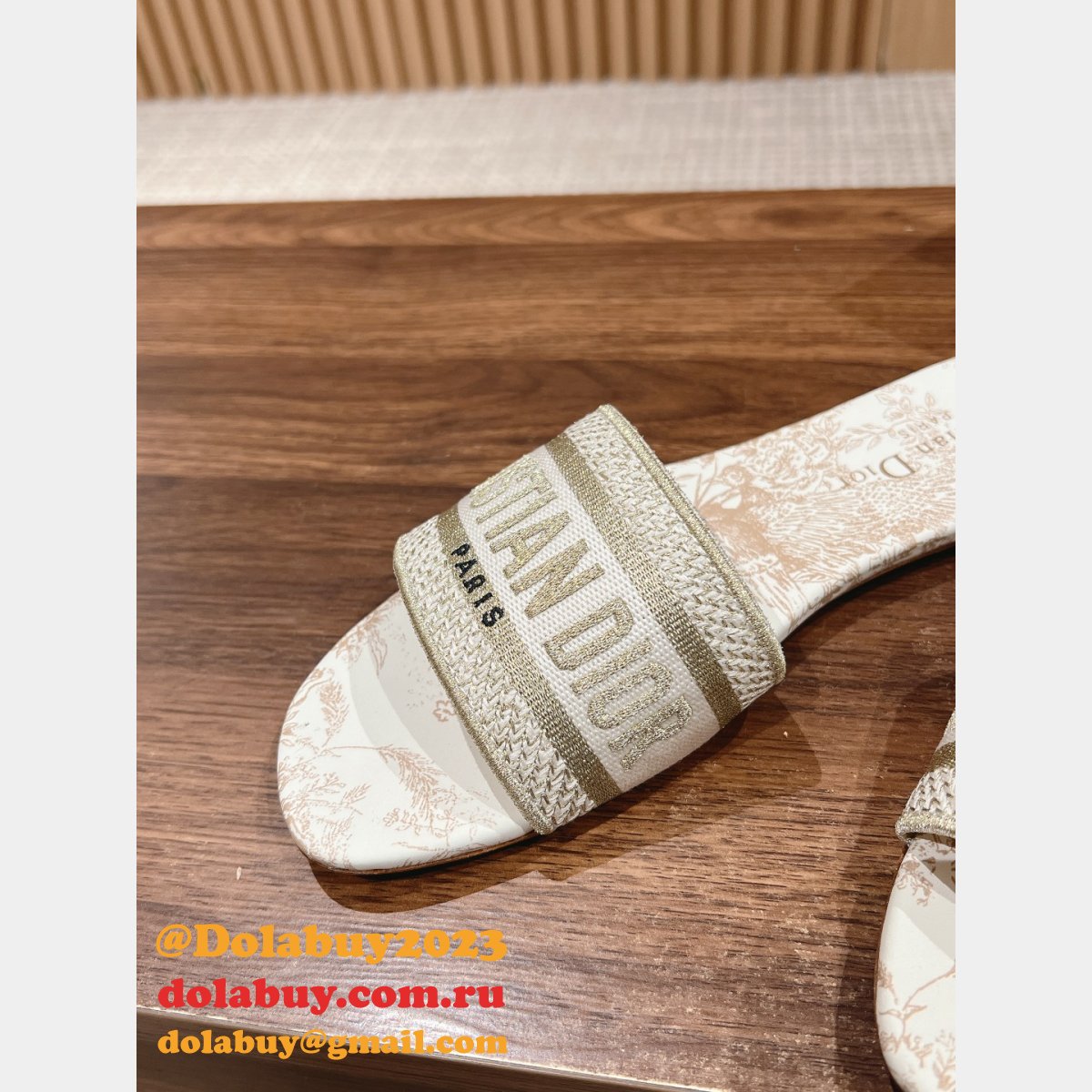 7 Star Top Quality Wholesale DIOR DWAY SLIDE