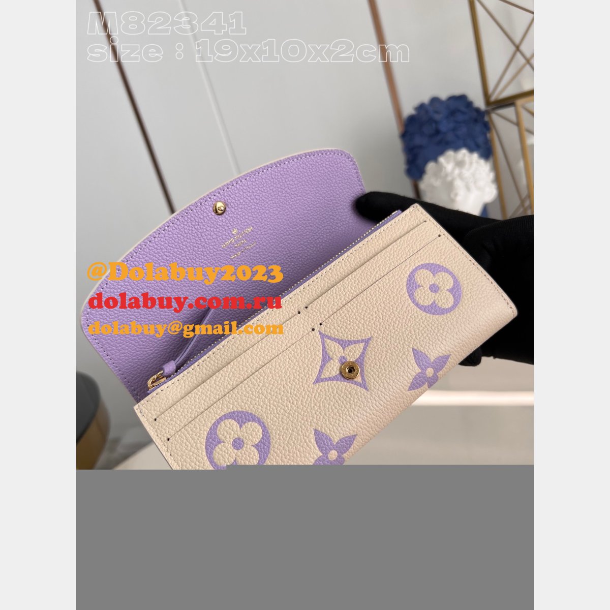 Emilie Wallets Louis Vuittons Wholesale M82341 Replica Bag