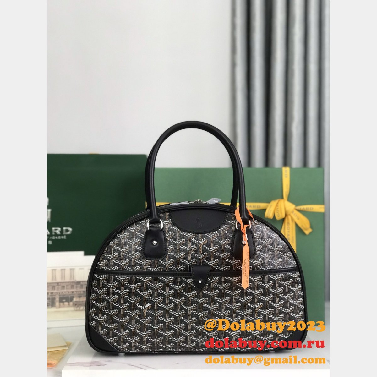 High Quality Goyard Copy Bags Vintage Goyardine 020299 Sale