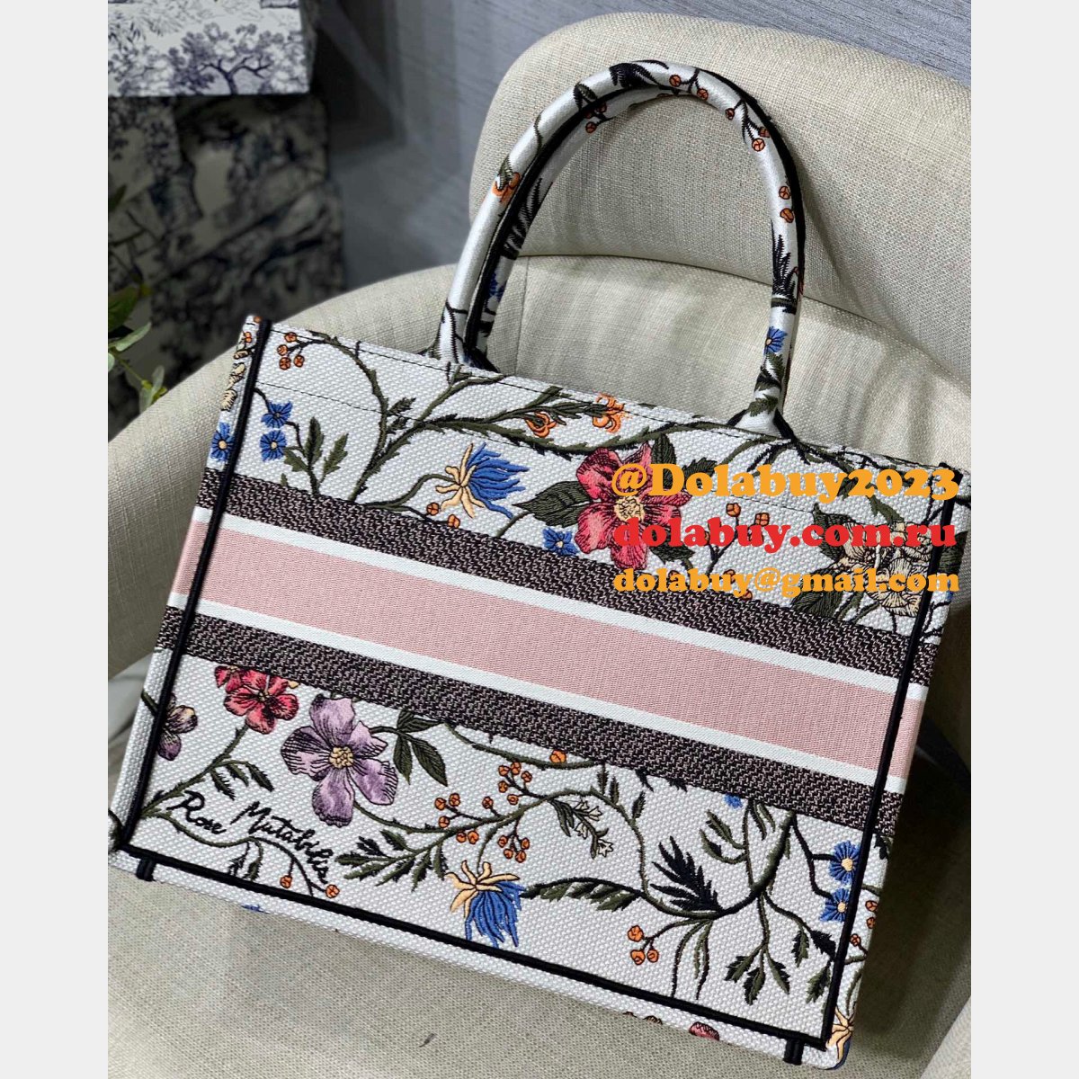 Replica Christian Dior Fashion CD Book Tote bag